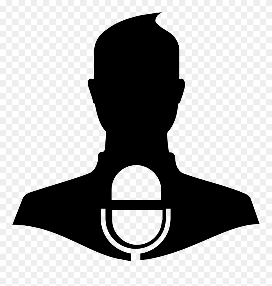 Neck - Public Speaking Speaker Icon Clipart