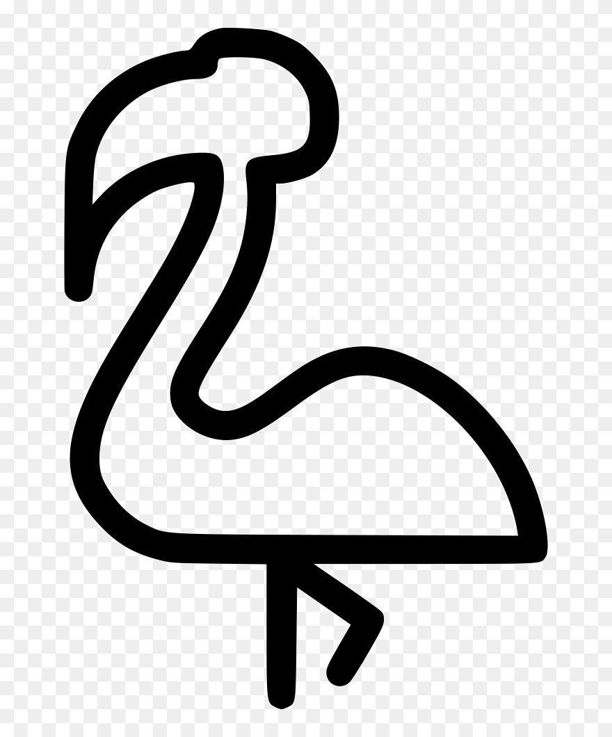 Flamingo - Icon Clipart