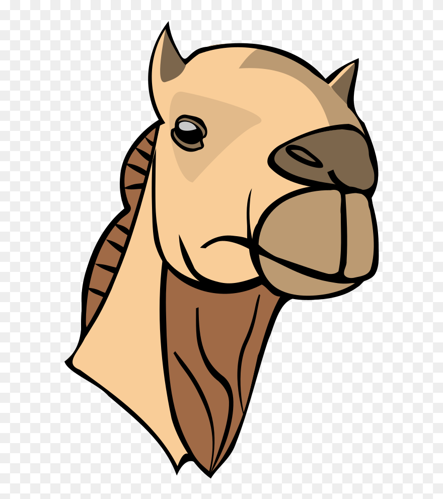 Camel Head Svg Clip Arts - Camel Head Clipart - Png Download