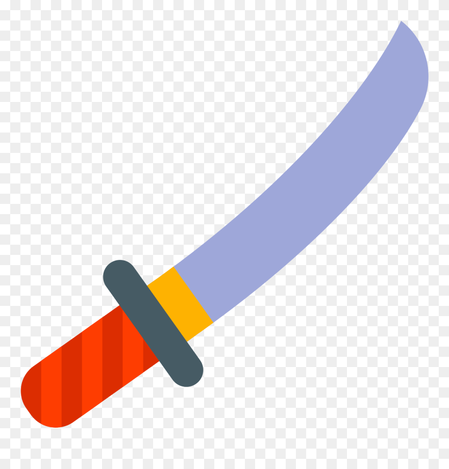 Free Download, Png And Vector - Transparent Katana Icon Clipart