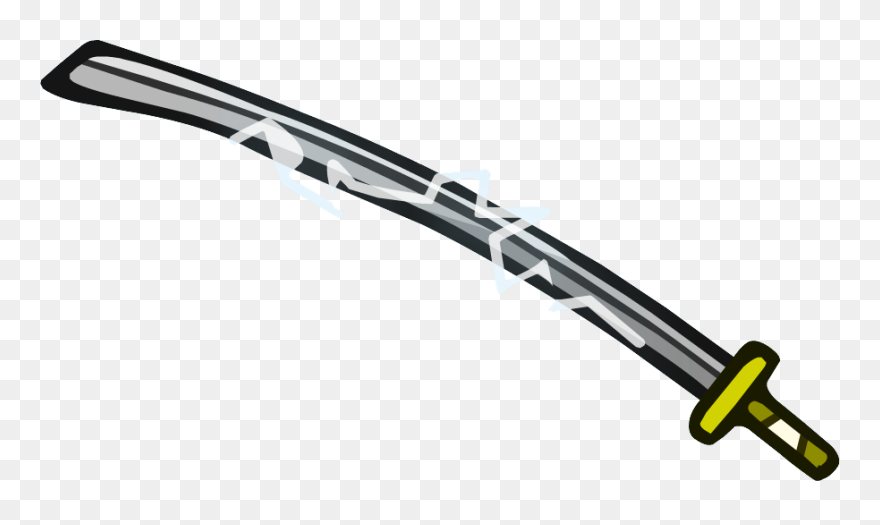 Helmet Heroes Electric Katana - Sword Helmet Heroes Clipart