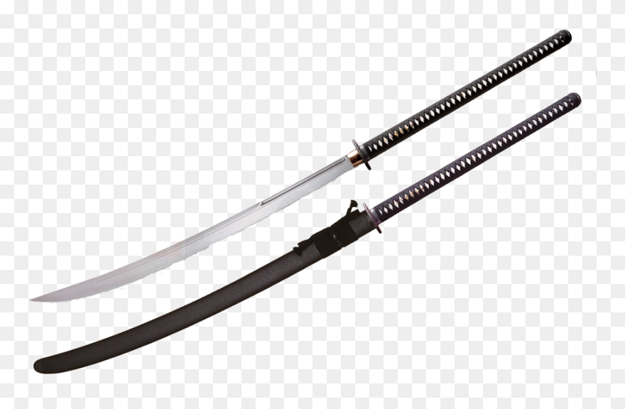 Drawn Katana Nodachi - Long Handle Katana Clipart