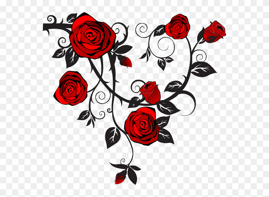 Rose Vines Clipart