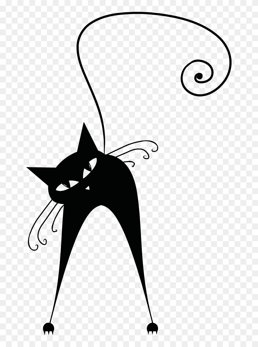 Cat Silhouette Clipart