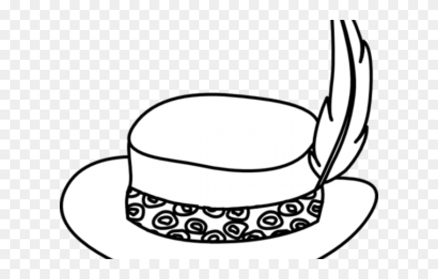 Hat Outline Clipart