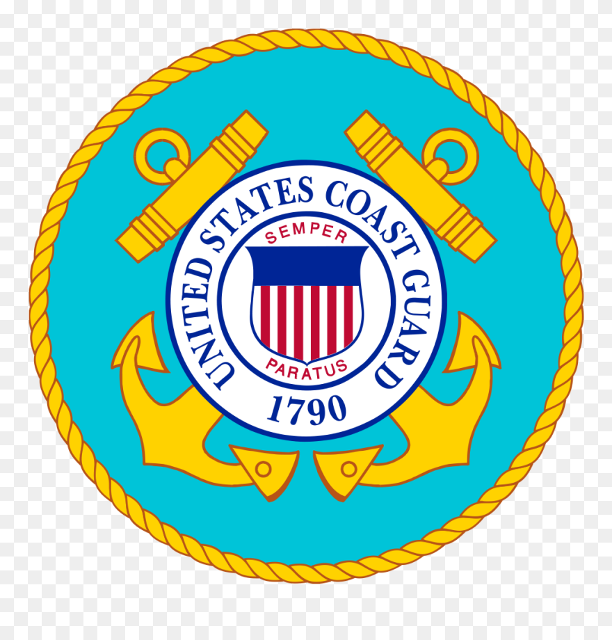 Official Us Coast Guard Seal Clipart
