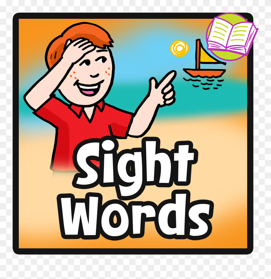Printable Sight Words Resources - Cartoon Clipart