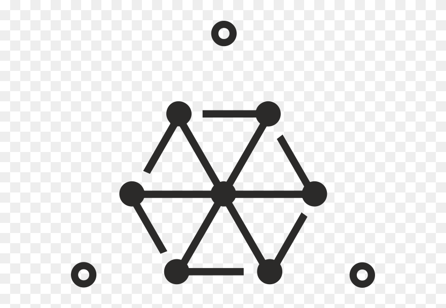 Pythagorean Tetrad Sign Vector Image - Tétrade De Pitagoras Clipart