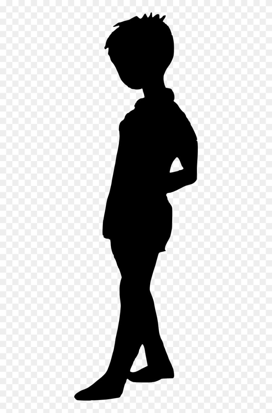 Boy Silhouette Png Clipart