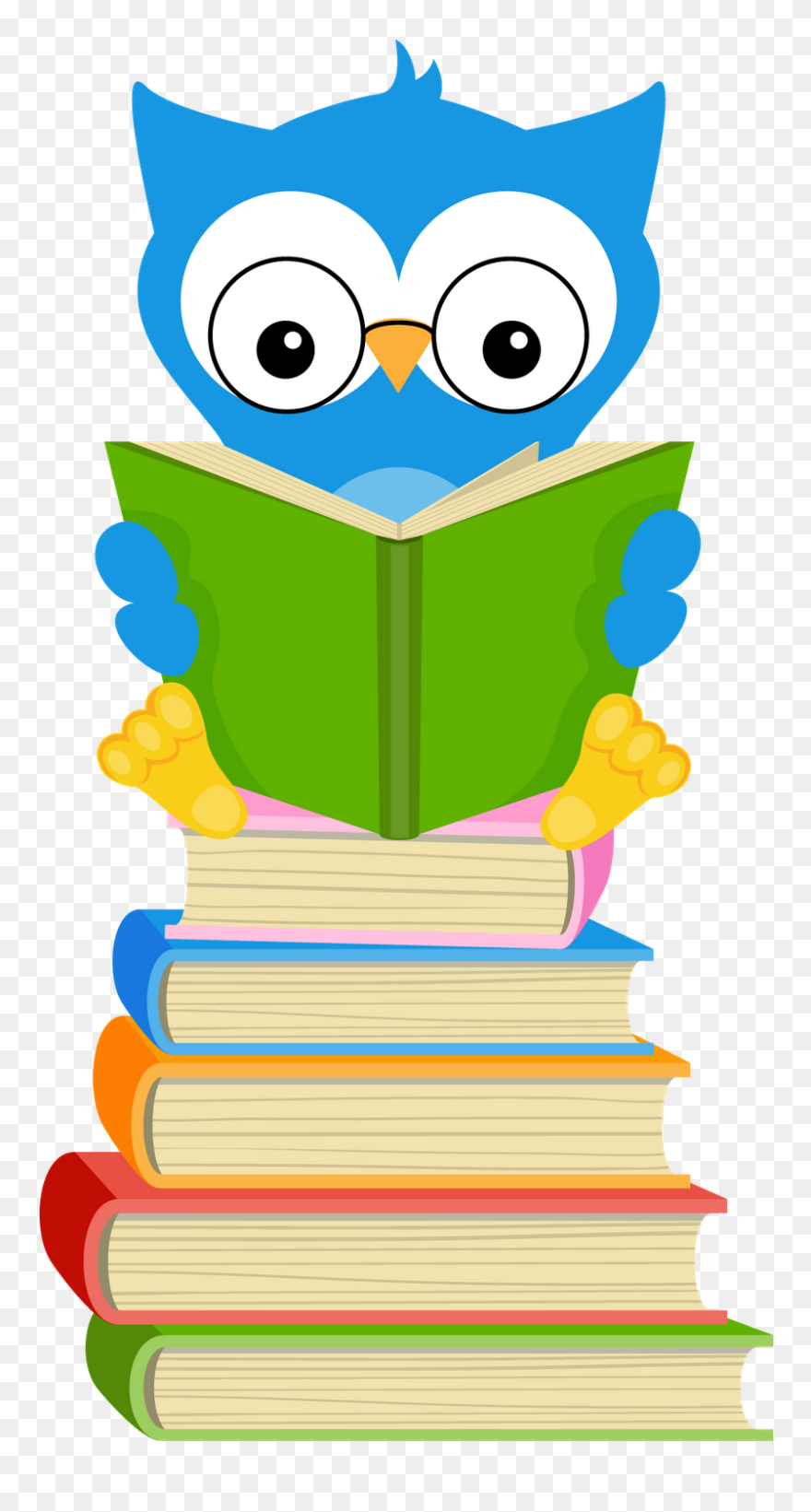 Owl Homework Clip Art Cliparts - Reading Response Journal Cover - Png Download