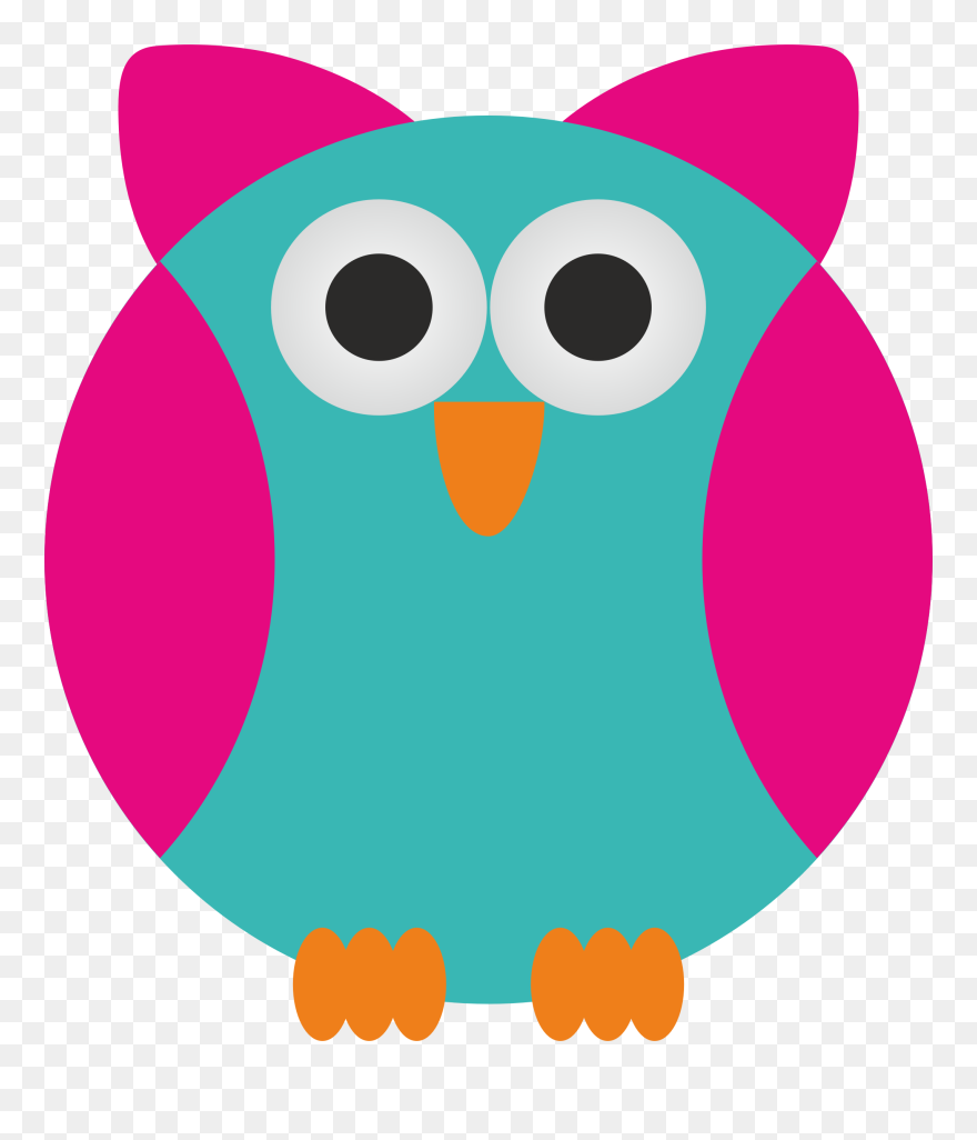 Sign Clipart Owl - Simple Owl Clipart - Png Download