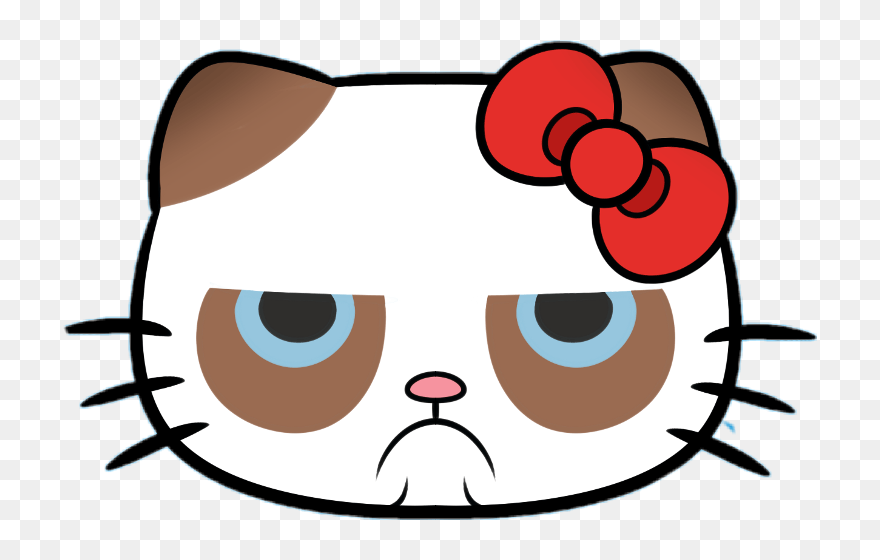 Hello Kitty For Coloring Clipart