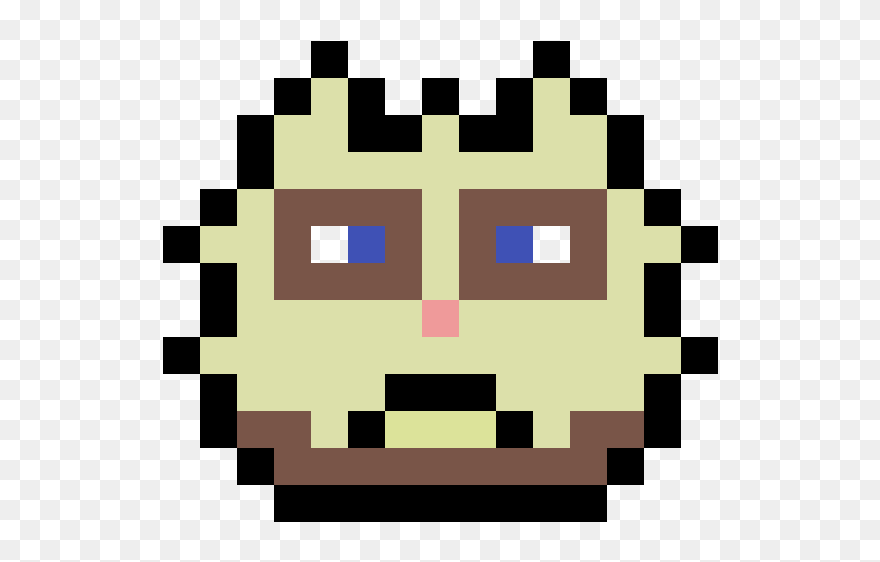 Pixelated Boss Key Zelda Clipart