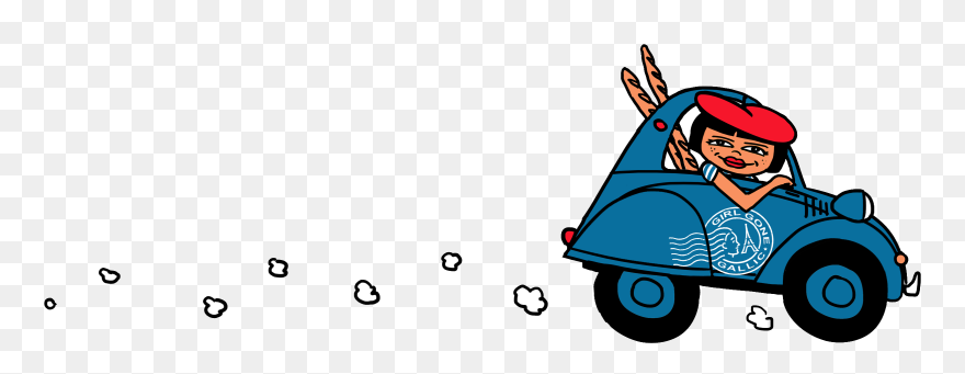 2cv Border Smoke Puffs Right - 2cv Png Cartoon Clipart