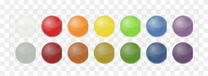 Led Assortment Clip Arts - Led Green Red Yellow Png Transparent Png