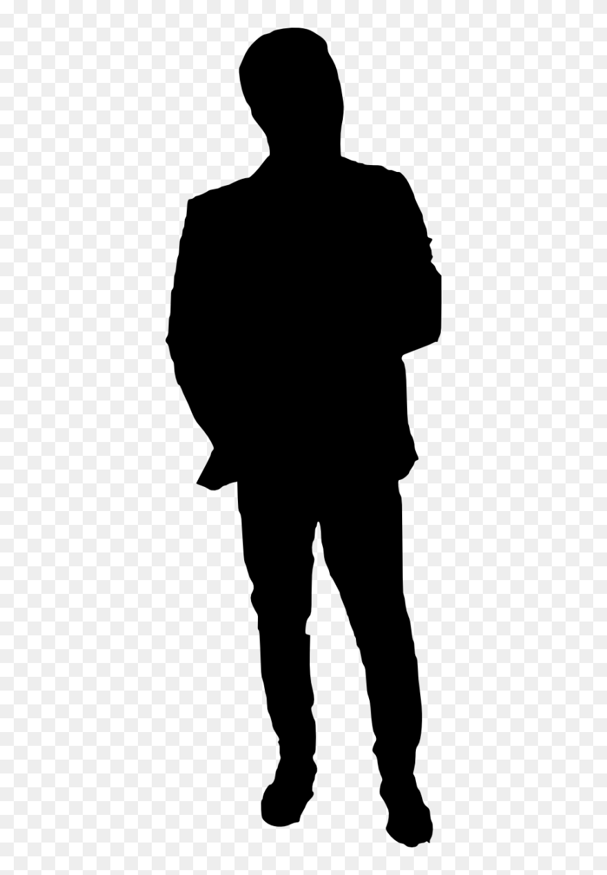 Black Man Silhouette Clipart