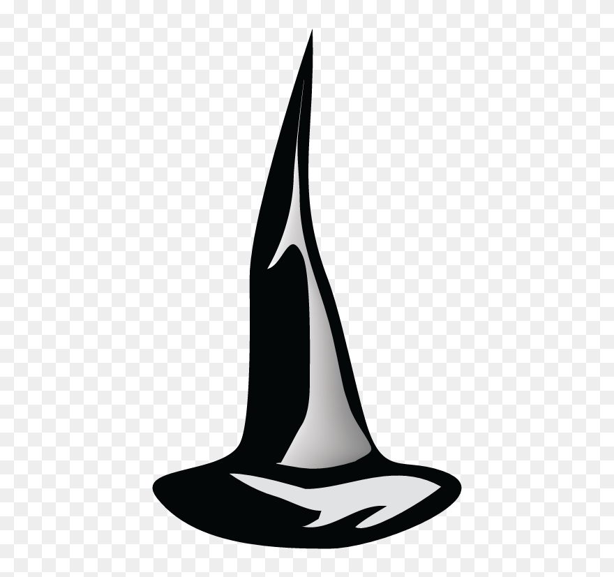 Witch Hat Clip Art Png And Svg Creation Creatures - Clip Art Transparent Png