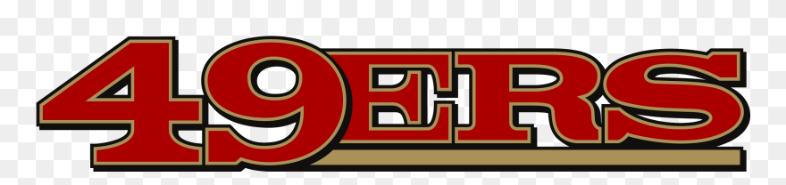 San Francisco 49ers Logo Png Transparent Svg Vector - Logos And Uniforms Of The San Francisco 49ers Clipart