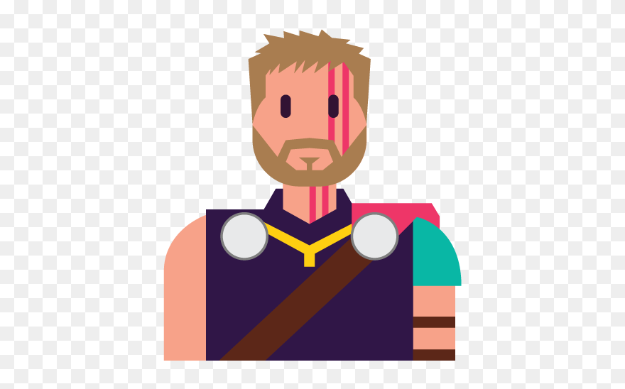 Thor Head Clipart - Png Download