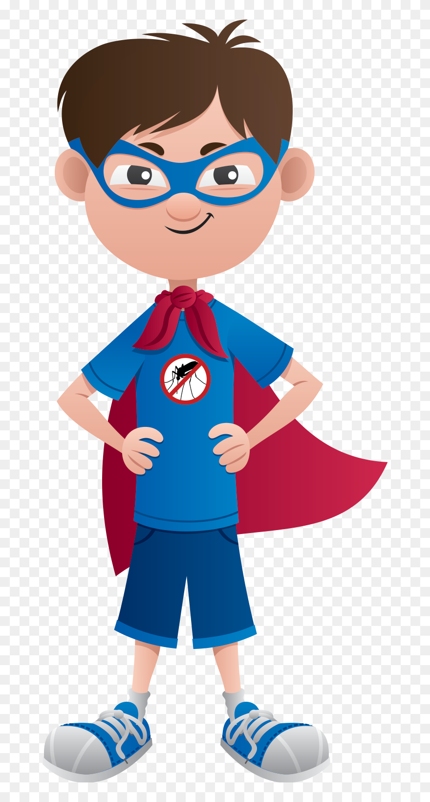 Superhero-boy - Kid Super Heroes Cartoon Clipart