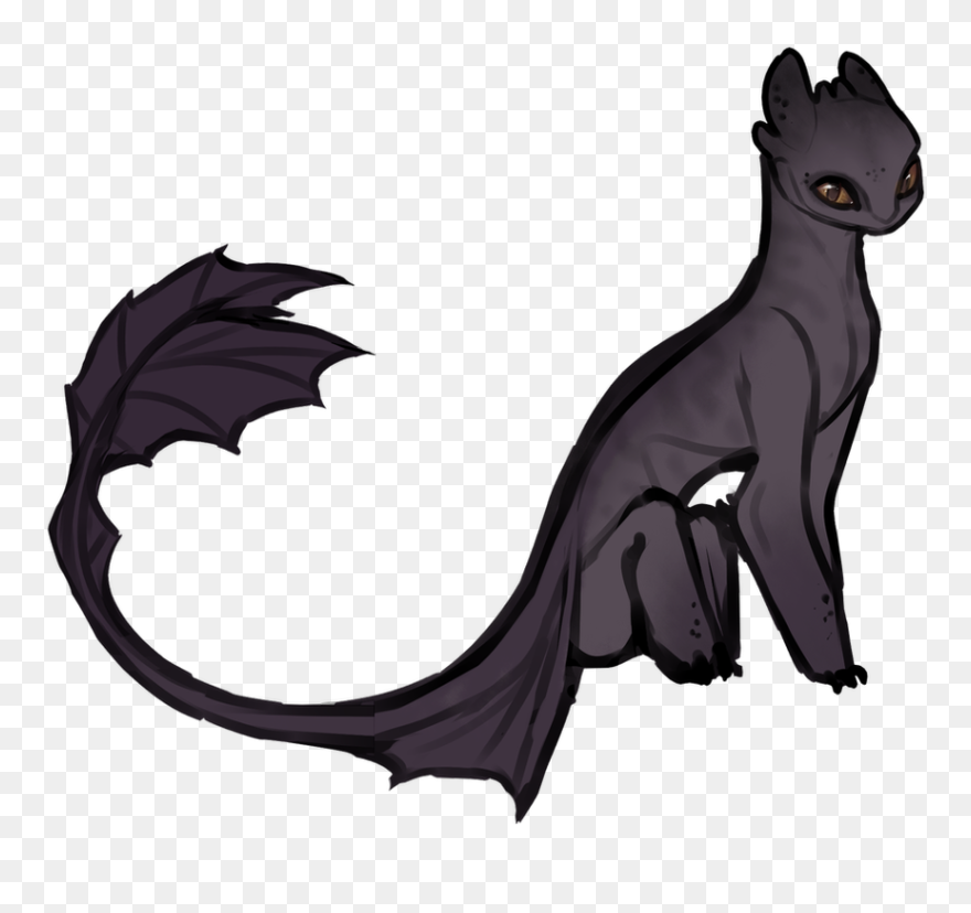 Night Fury Png - Беззубик Картинки Clipart