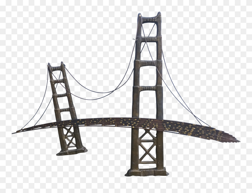 Golden Bridge Png - Golden Gate Bridge Png Clipart