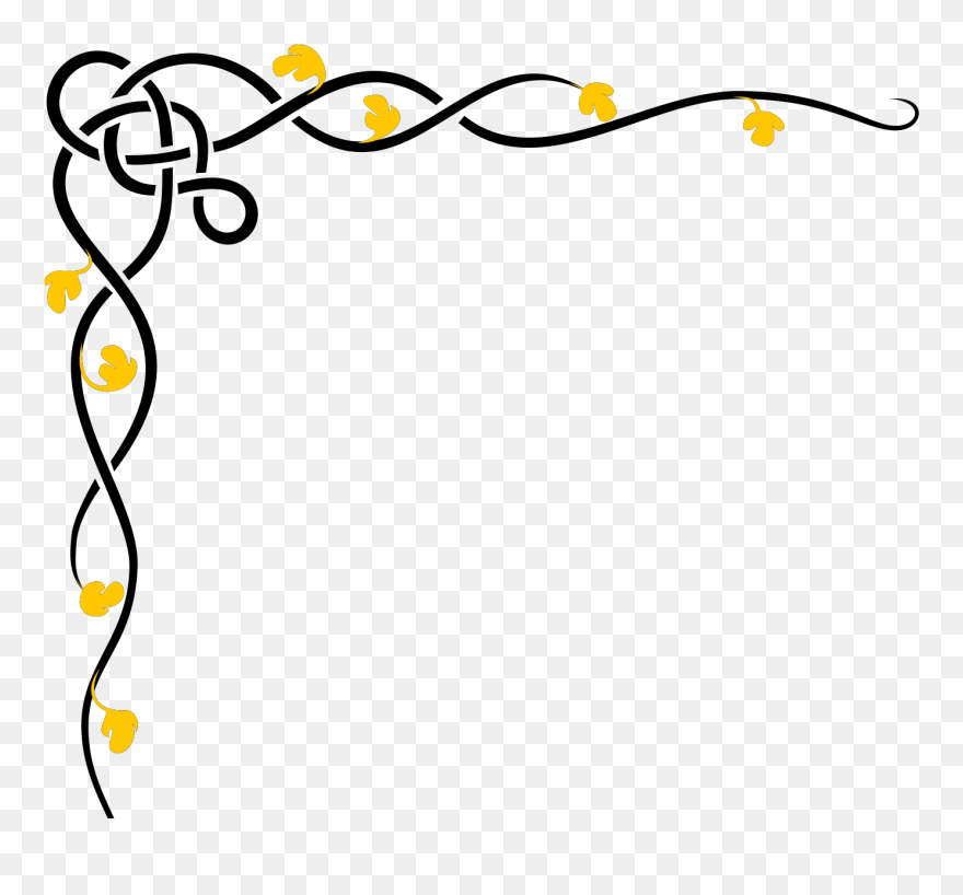 Purple And Black Borders Clipart