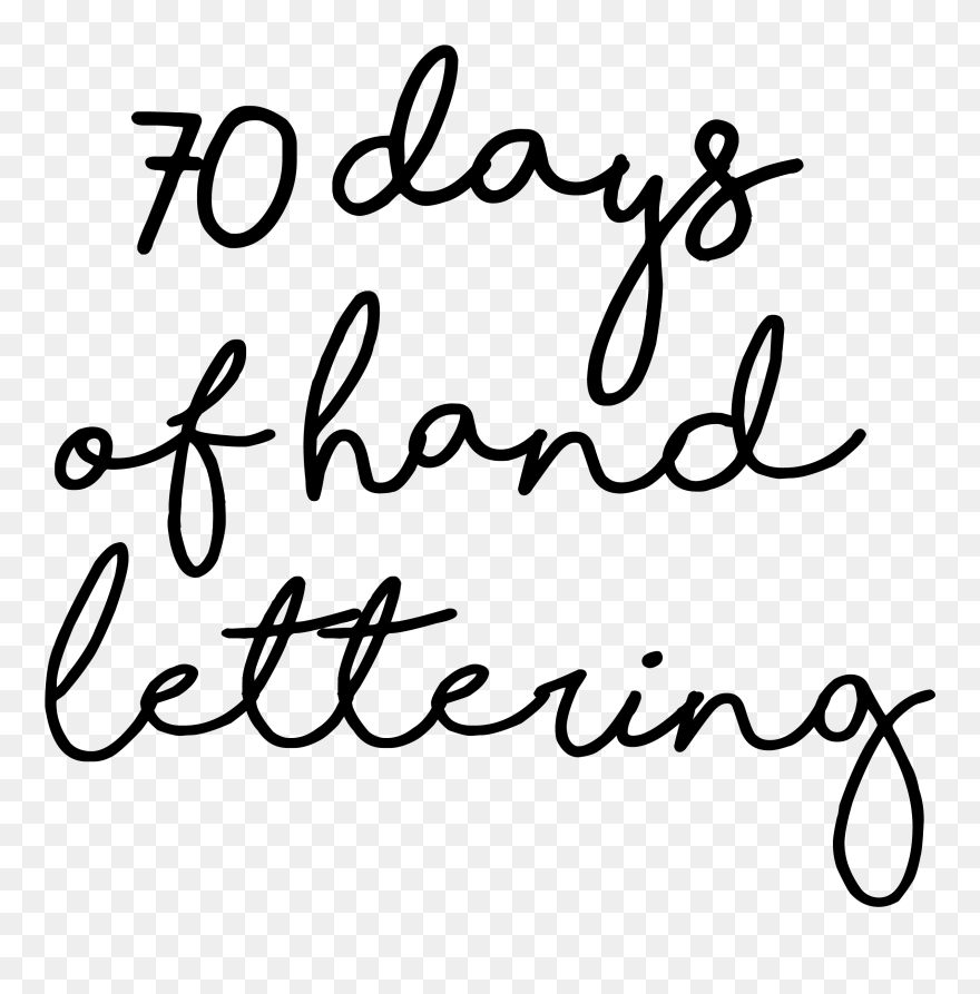 Collection Of Free Calligraphy Drawing Handwriting - Calligraphy Clipart