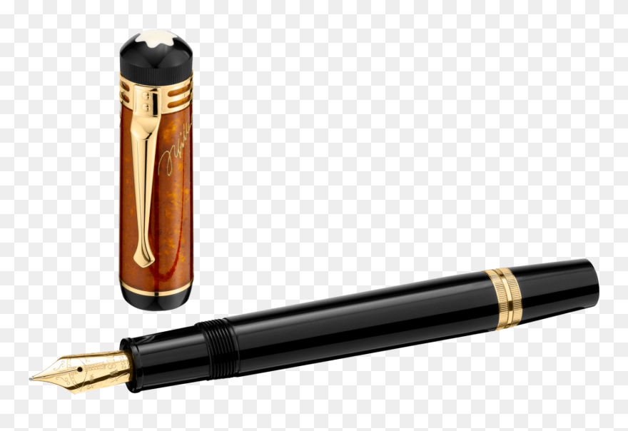 Transparent Fountain Pen Clip Art - Pen - Png Download