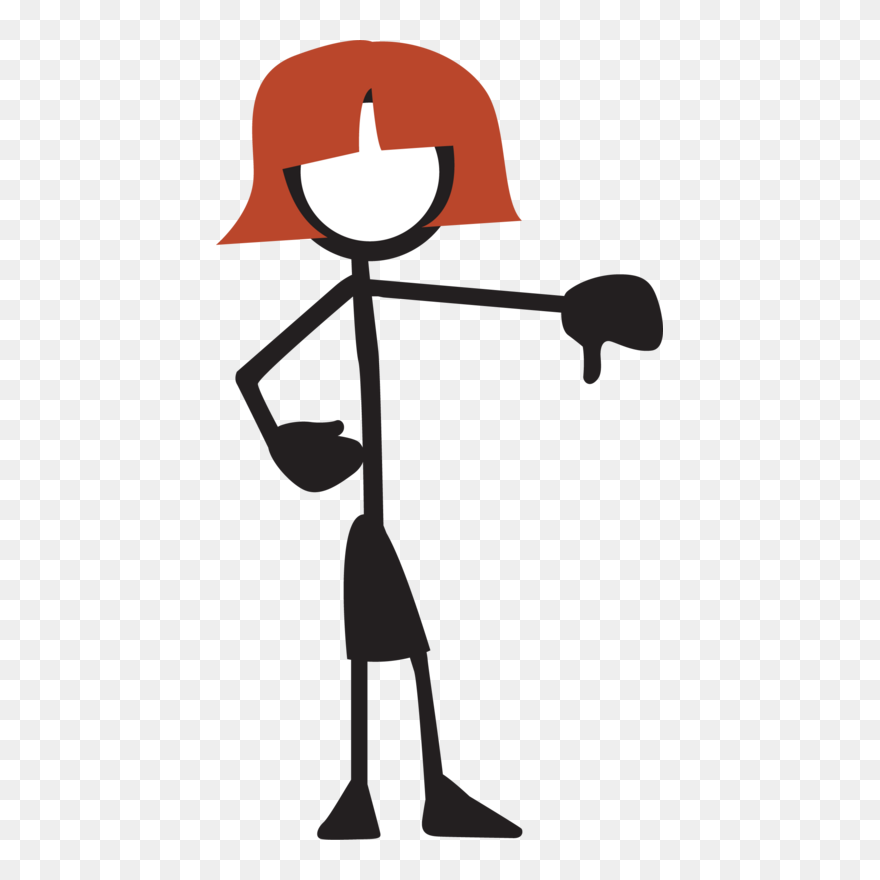 7271 Stick Figures Woman2 1 Web - Stick Figure Clipart