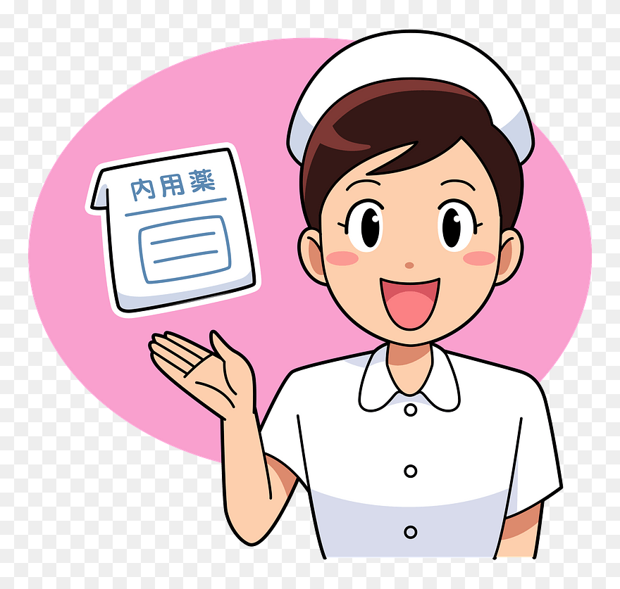 Nurse Pharmaceutical Drug Clipart - Transparent Nurse Clipart Png