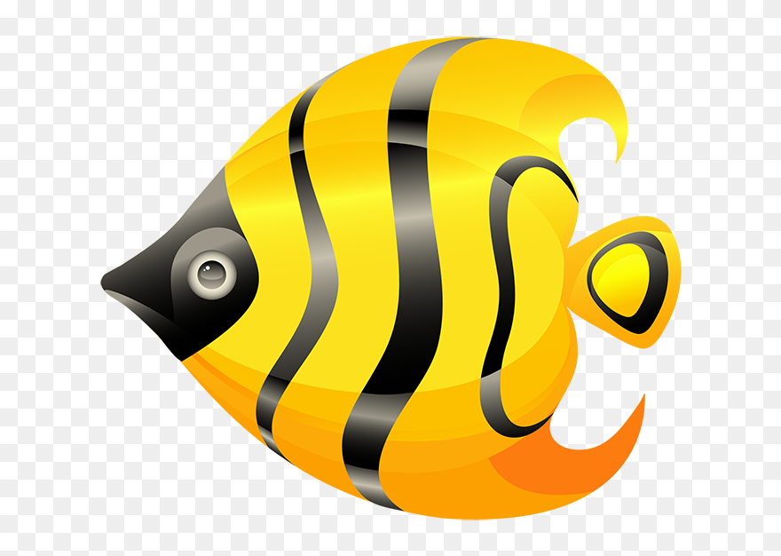 Copperband Butterflyfish Clipart - Png Download