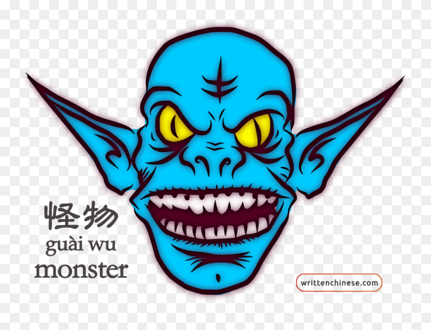 Clipart Monster Head - Png Download