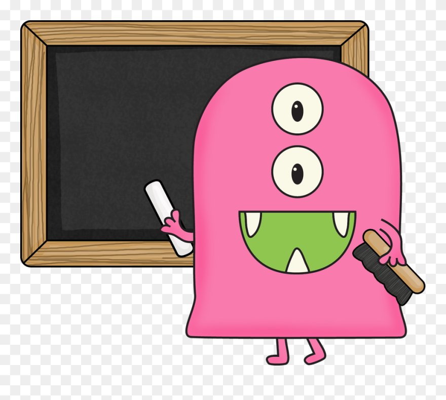 Classroom Information Students Arrive - Monster Teacher Clip Art - Png Download