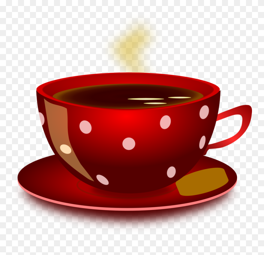 Clip Art Of Tea Cup - Png Download