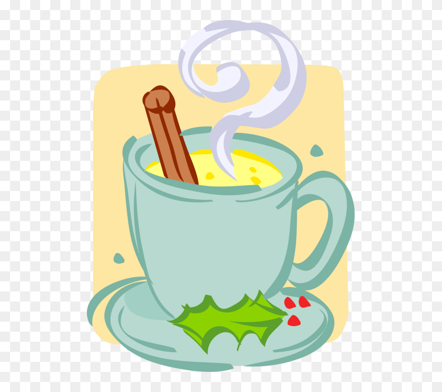 Vector Illustration Of Festive Season Christmas Hot - Hot Buttered Rum Clipart - Png Download