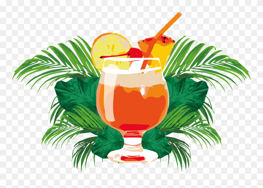 Orange Juice Mai Tai - Orange Juice Poster Clipart