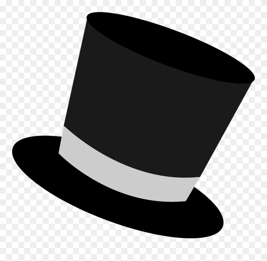 Minus - Top Hat Wedding Clipart - Png Download