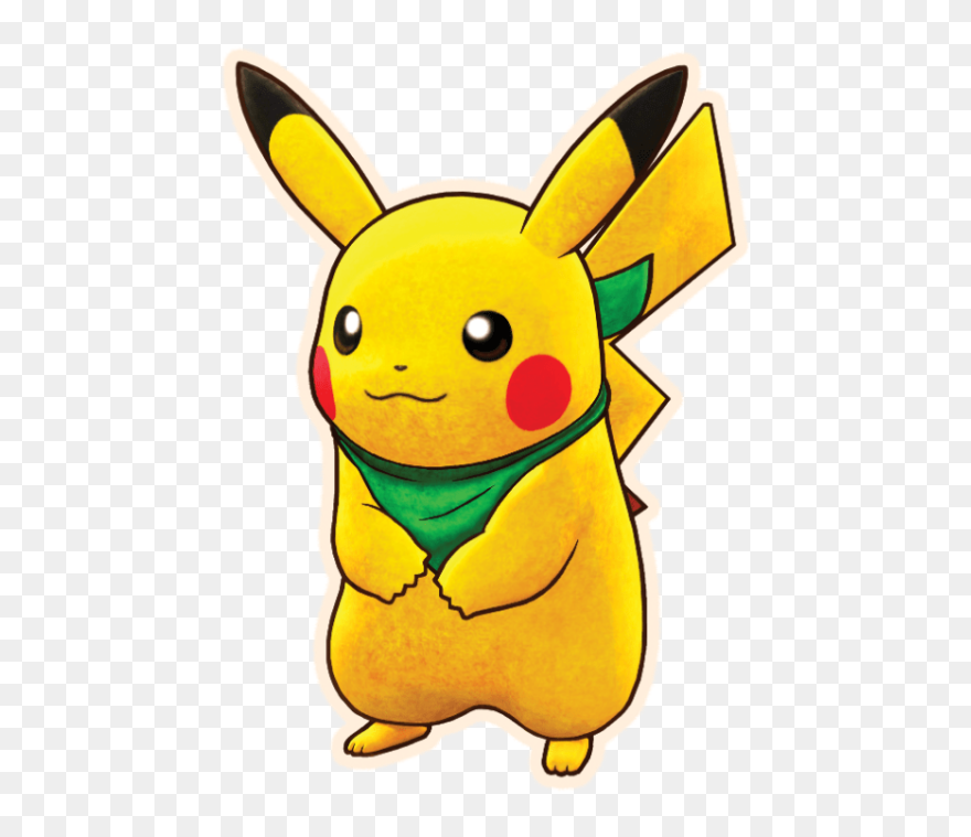 Pikachu - Pikachu Pokemon Mystery Dungeon Clipart