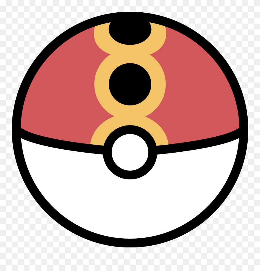 Black And White Pokeball Clipart Blank - Blank Pokeball - Png Download