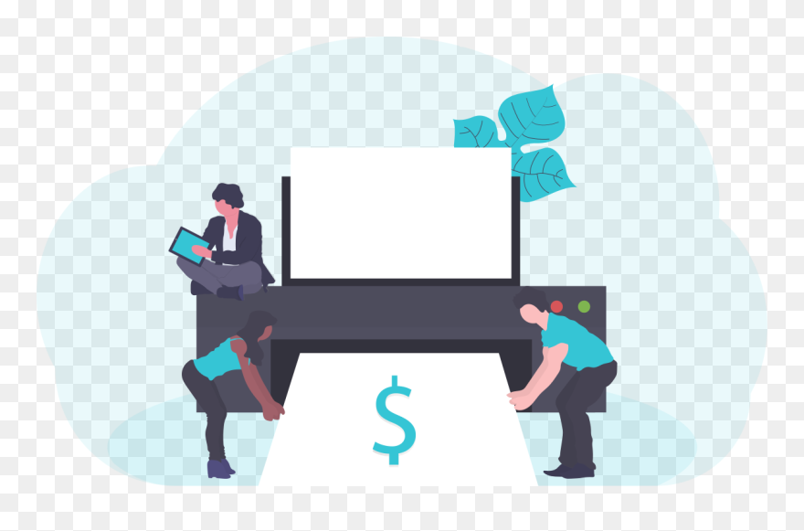 Printing Press Printing Press, Printer ,offset Printing - Digital Invoice System Clipart