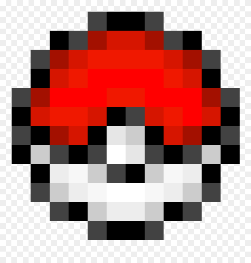 Pokeball Png Hd Image - Pokeball Pixel Art Clipart
