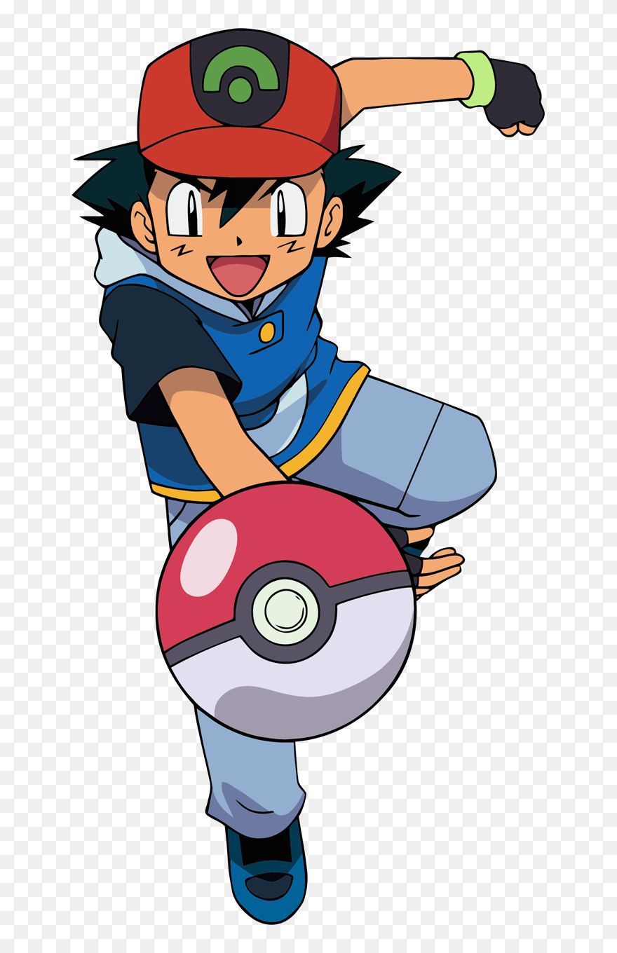 Ash I Choose You Pokemon Clipart