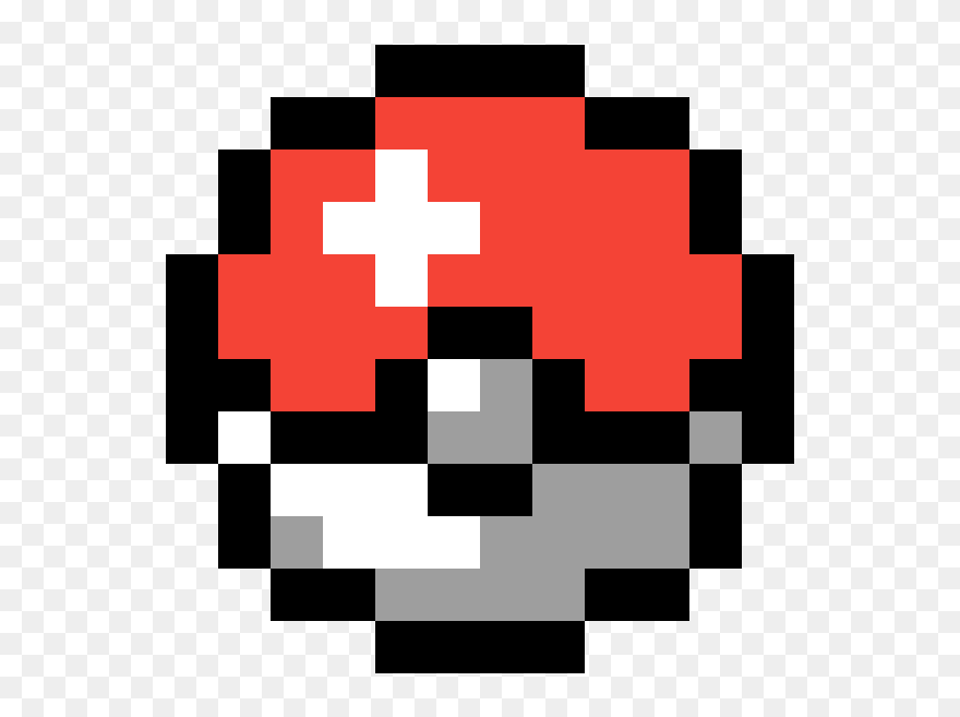 8 Bit Pixel Art Pokemon Clipart , Png Download - Pokeball Pixel Art Transparent