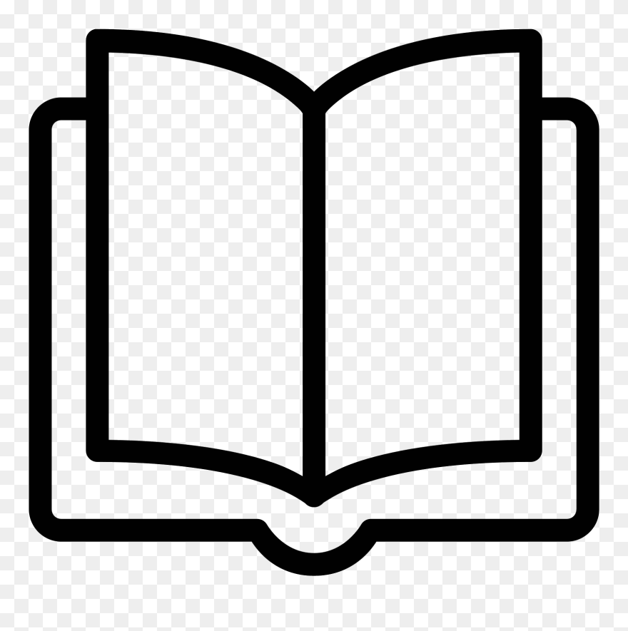 Literature Icon Free Download - Book Icon Png White Clipart