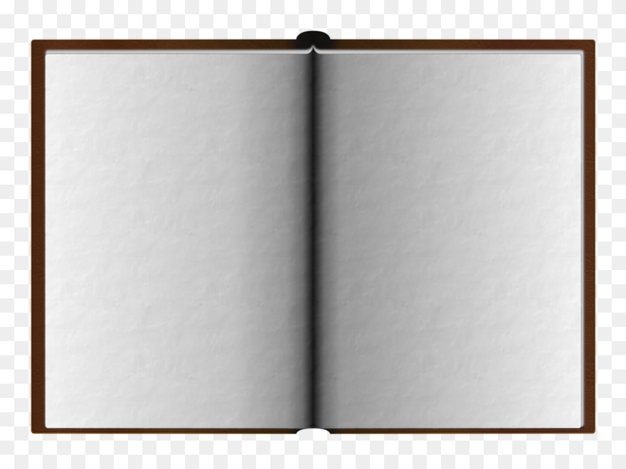 Opened Book - Book Opening Blank Clipart
