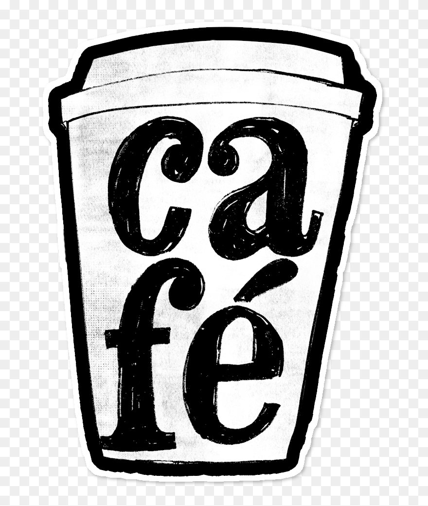 Café Preto E Branco Clipart