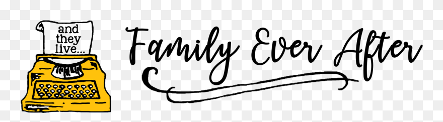 Family Ever After - Calligraphy Clipart
