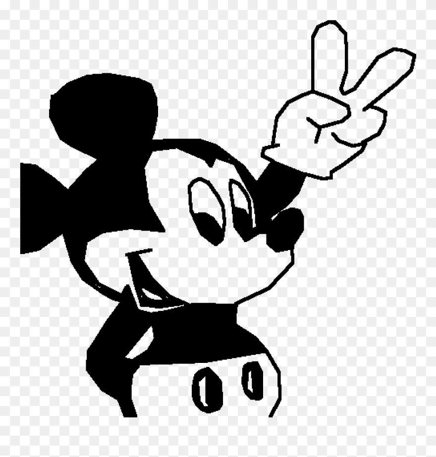 Mickey Mouse Decal Clipart