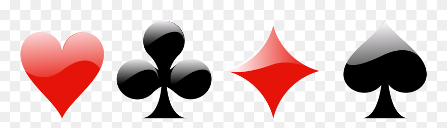 Computer Wallpaper,logo,red - Playing Cards Symbols Png Clipart
